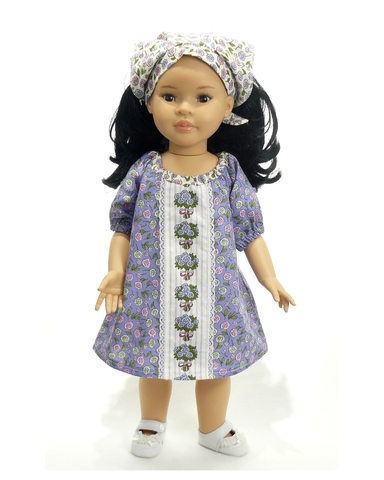 Платье - на кукле. Одежда для кукол, пупсов и мягких игрушек.