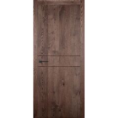 Купить Межкомнатная дверь массив дуба Легно 8 галифакс табак глухая