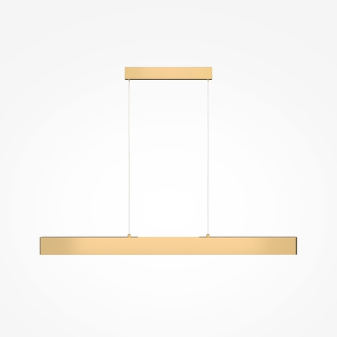 Подвесной светодиодный светильник Maytoni Step P010PL-L30G3K золото