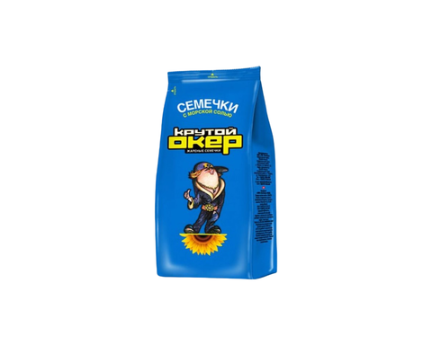 Семечки с  с мор. солью  150 гр синие