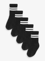 Носки хлопковые для мальчика Next D66-841, 5 шт., Черный