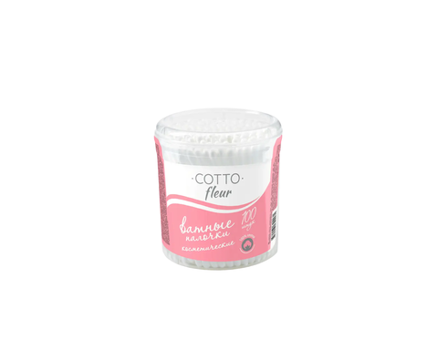 Ватные палочки в цилиндре cotto fleur 100шт