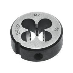 Плашка М 7,0х1,0 DINEN22568 115CrV3 6g 25х9мм Bucovice(CzTool) 210070