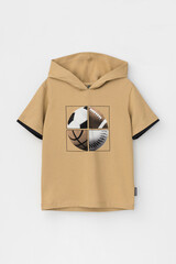 фуфайка  для мальчика  К 302305/светло-коричневый