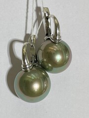 Фобос (серьги из серебра)