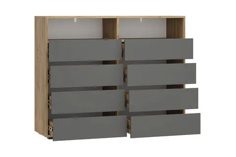 Комод Твист крафт / графит