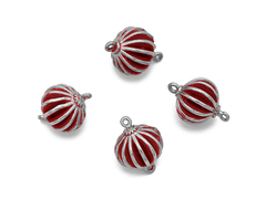 Коннектор рифленый "Фонарик" 13,5мм, эмаль