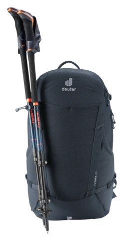 Картинка рюкзак туристический Deuter Futura 23 Black - 7