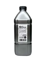 Тонер COMET тип CM-005K Универсал для HP Color - фл 1 кг, черный, Chemical, Silver ATM