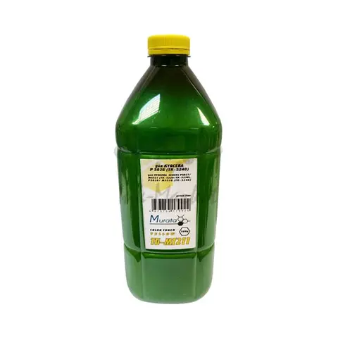 Тонер Murata TG-MT211 желтый для KYOCERA ECOSYS P5021/P5026, TK-5220/5240 - 500 гр Green Line