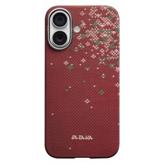 Чехол Pitaka Edge Case для iPhone 17, Рассветный красный | Daybreak Red