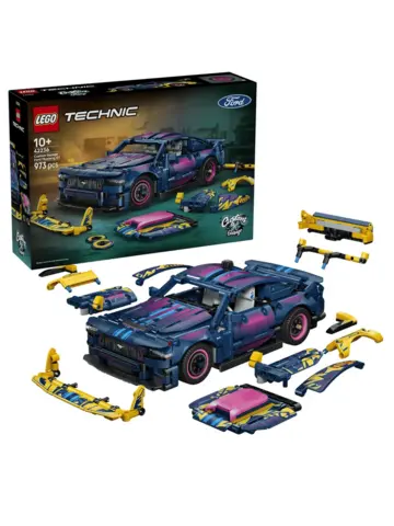 Конструктор Technic 42236 Мастерская тюнинга Ford Mustang GT