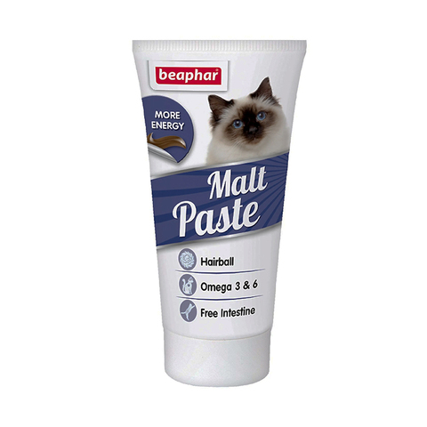 Мальт-паста Malt-Paste Beaphar 25 г для кошек для выведения шерсти из кишечника