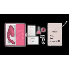 Бесконтактный клиторальный стимулятор Womanizer Duo розовый