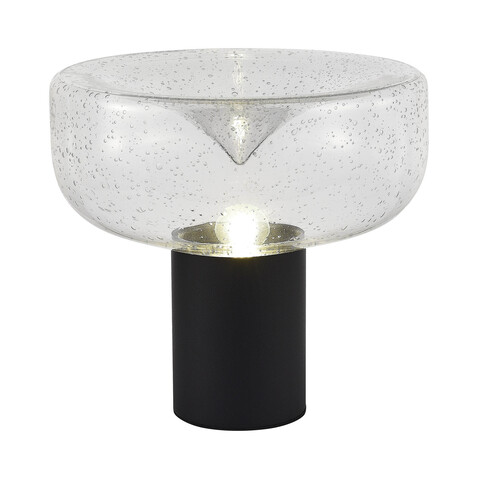Прикроватная лампа ST-Luce Черный/С пузырьками воздуха LED 1*5W RIPPLE sl6014.424.01