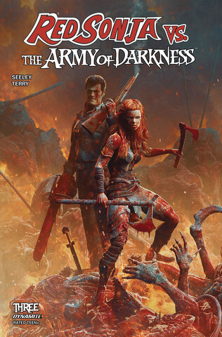 Red Sonja vs The Army Of Darkness #3 (Cover A)