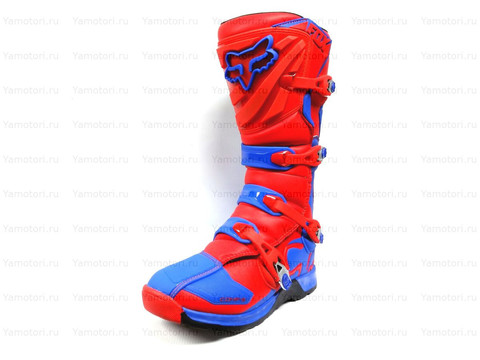 Мотоботы  Fox Racing Comp 5 синий-красный