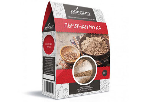 Льняная мука Polezzno, 500г