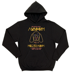 Толстовка "Спаниель неотразим - вывеска"