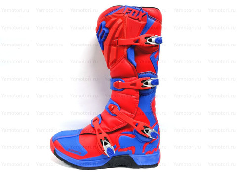 Мотоботы  Fox Racing Comp 5 синий-красный