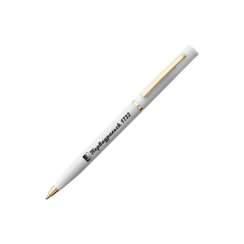Первоуральск ручка пластик с золотой фурнитурой №0001 