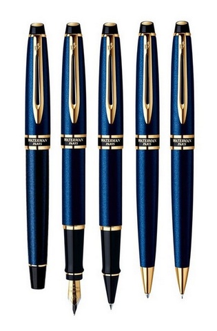 Ручка перьевая Waterman Expert Smart Blue GT, M (S0785610)