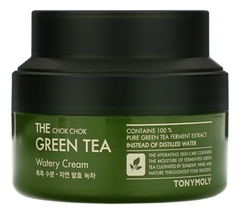 TONYMOLY Увлажняющий крем для лица с экстрактом зеленого чая - THE CHOK CHOK GREEN TEA Intense Cream ,60 мл