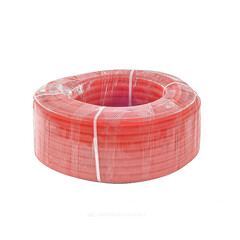 Шланг гофрированный защитный Дн 32 для трубы Дн 20 красный бухта 50м РОС
