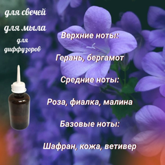 Отдушка СВ Черная фиалка и шафран 50гр