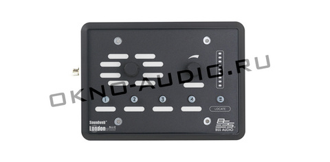 Черный программируемый настенный зонный контроллер. Питание - PS48POE (Ethernet) или 999-PSU (24VDC).