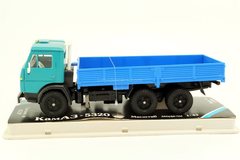 KAMAZ-5320 green-blue (plastic box) 1990 Elecon Arek Made in USSR 1:43