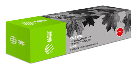 Картридж лазерный Cactus CS-EXV12 C-EXV12 черный (24000стр.) для Canon IR3035, 3045, 3530