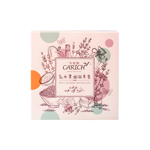 (0,2 PV) CARICH Shea butter moisturizing soap - Увлажняющее мыло с маслом ши 100 гр