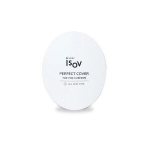 Isov Кушон SPF 50++ White Beige 1 упаковка (15 гр +15 гр) | Perfect Cover Tok Tok Cushion 21