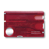 Швейцарская карточка Victorinox SwissCard Nailcare, красная