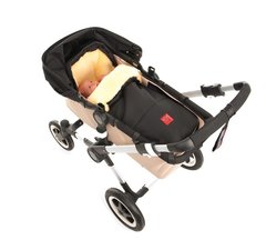 Конверт Lenny меховой (2 молнии) (rot)