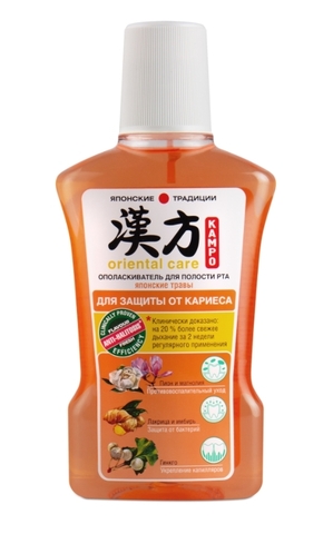 Kampo oriental care Ополаскиватель Японские травы 320 г. MODUM