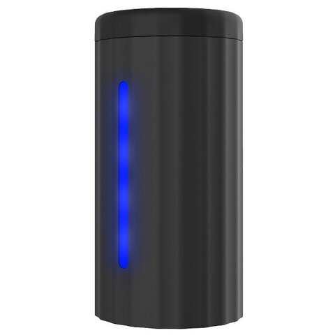 Черный мастурбатор Heeating Vibrating Stroker с функцией нагрева - Dream Toys Mr Pleasure 21813