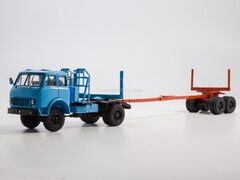 MAZ-509 timber carrying trailer  1:43 Legendary trucks USSR #45