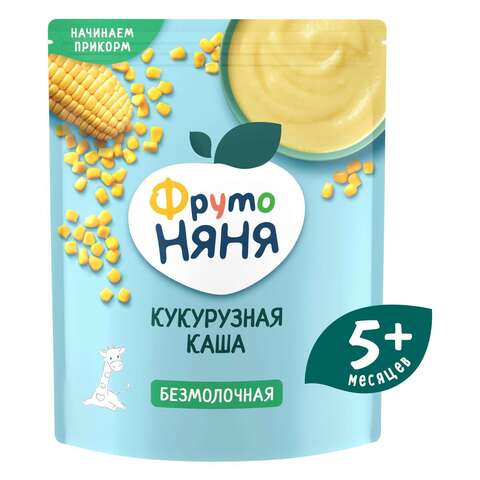 Каша Фрутоняня кукурузная безмолочная , 5+ мес