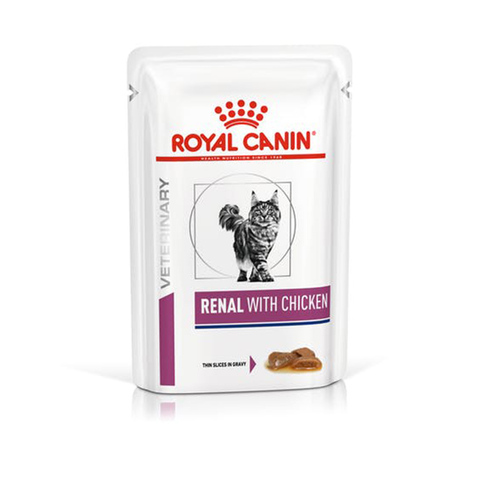 Royal Canin Renal  влажный корм для кошек с курицей 85 г