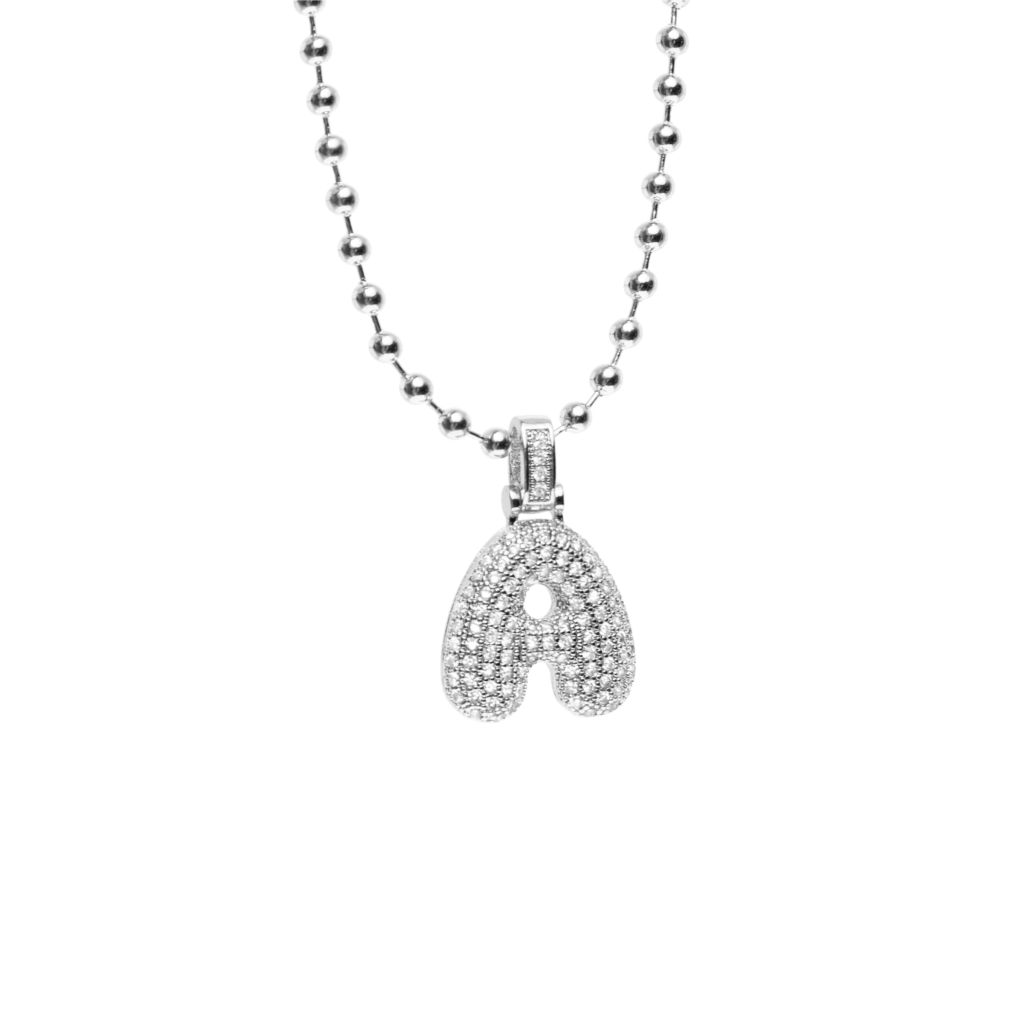

Колье My ABC Ball Chain Necklace - Silver