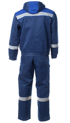 Костюм АНТЕЙ с СОП летний куртка, п/к цв.т.синий/василек (56-58) 112-116, 170-176