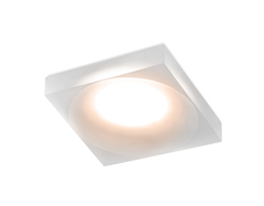 Встраиваемый точечный светильник MR16 Ambrella TN136 WH/FR белый/матовый