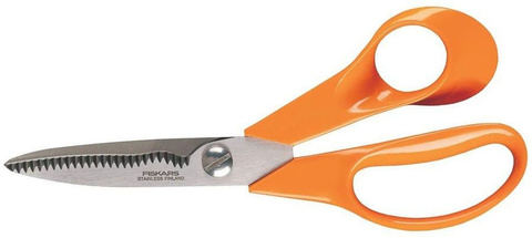 Ножницы кухонные Fiskars 1000819 180мм оранжевый