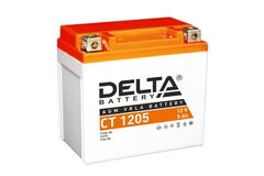 Аккумулятор Delta CT 1205 (12V / 5Ah) YTX5L-BS, YT5L-BS