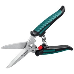 KRAFTOOL Alligator, 200 мм, многофункциональные прямые технические ножницы (23201)