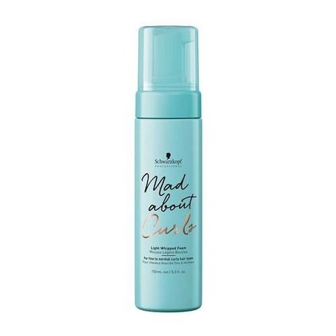 Легкая пена для укладки вьющихся волос Schwarzkopf Mad About Curls Light Whipped Foam