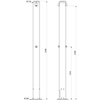 Delabie 717520 Душевая стойка PLEIN AIR, 2 душа
