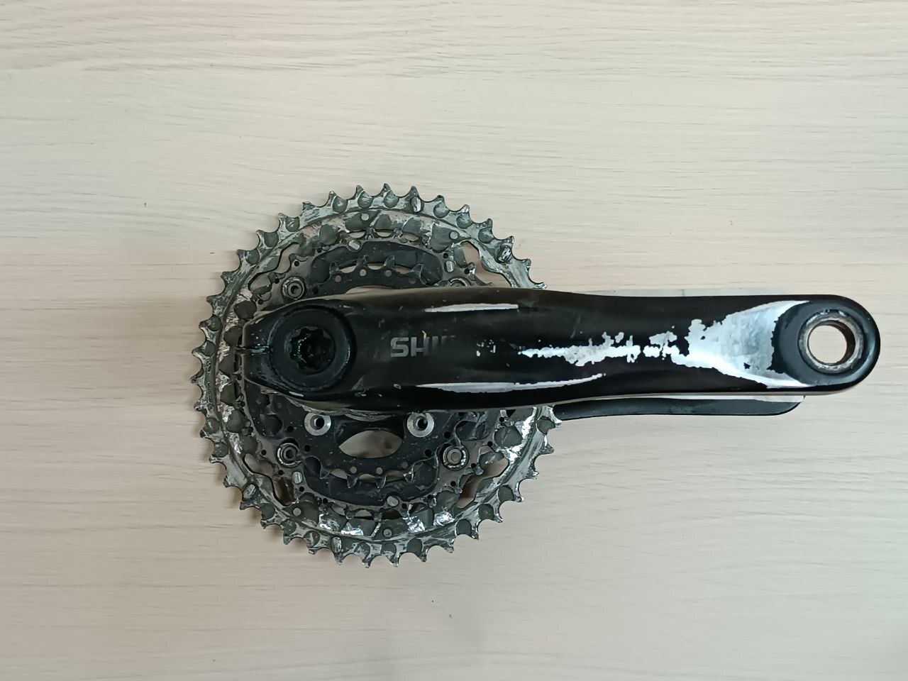 Шатуны для велосипеда Shimano Deore FC-M552 – купить за 4 000 руб ...